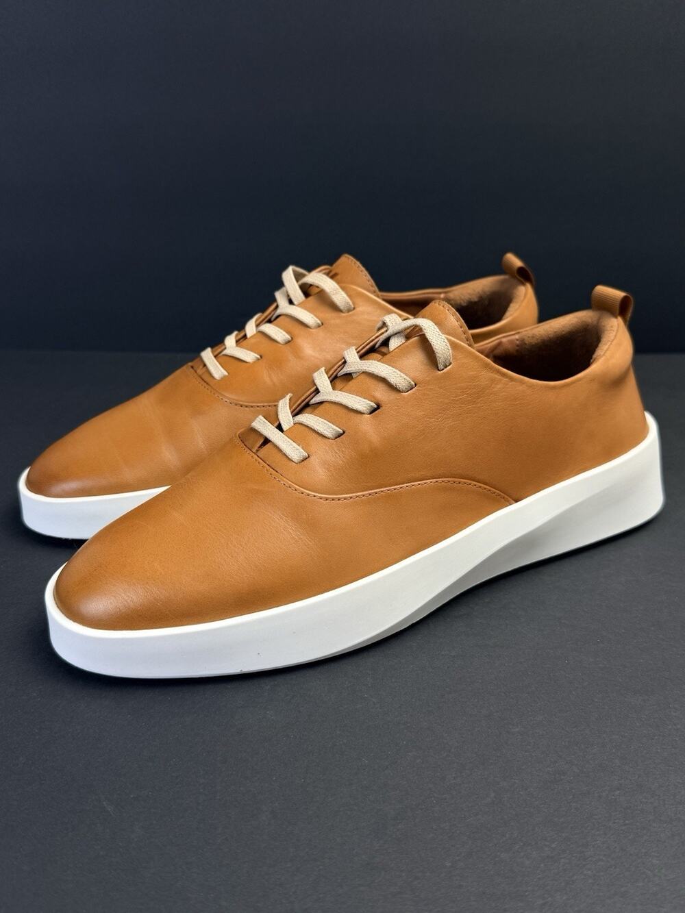 Wolf & Shepherd Cruise Men’s 7.5 Women’s 9 Brown Leather Sneakers Comfort